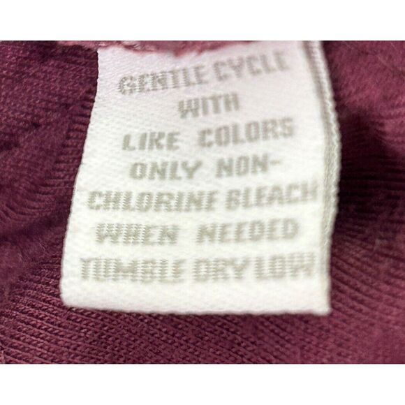 Charter Club Women's Small Quilted Fleece Sweater Full Zip w/ Pockets Faded Plum - Picture 13 of 16